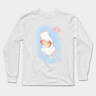 Zodiacat Cancer Long Sleeve T-Shirt